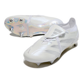 Chuteira Campo Adidas Predator 30 Elite Com Lingua SG Trava Mista 30 Anos Pearlized Pack